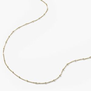 MEJURI New 14k Yellow Gold Spheres Chain Necklace